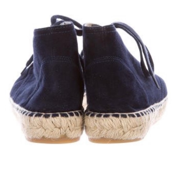 CHANEL Navy Suede Espadrilles - Picture 3 of 6